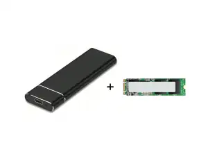 EXTERNAL CASE WITH SSD 1TB M2 SATA 3 NEW - Φωτογραφία