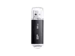 USB FLASH DRIVE SP ULTIMA U02 64GB USB 2.0 BLACK NEW - Photo