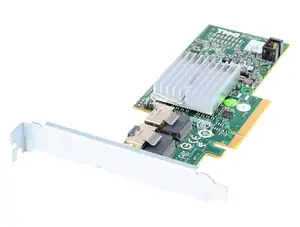 RAID CONTROLLER DELL PERC SAS9211-8i 0MB/PCIE/6GB/2CHx4 INT - Φωτογραφία