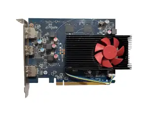 VGA 4GB DDR5 AMD RADEON RX550  2x DISPLAY PORT/1x HDMI PORT PCI-EX - Φωτογραφία