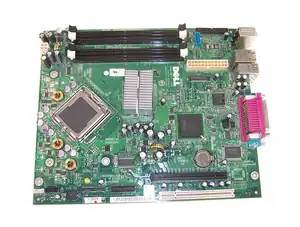 MB DELL P4-S775/800 GX620 SFF PCI-E VSN DDR2 - Φωτογραφία