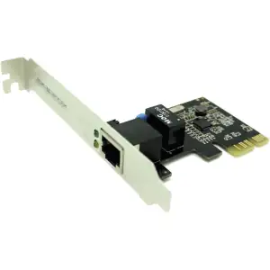 NETWORK CARD APPROX 1000Mbps FP/LP PCI-E NEW - Φωτογραφία