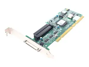 SCSI CONTROLLER ADAPTEC ASC-29160LP ULTRA160 64BIT PCI-X - Photo