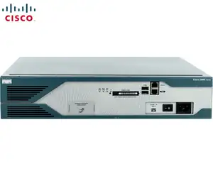 Cisco 2821 AC PWR 2GE 4HWICs 3PVDM 1NME-X 2AIM CISCO2821 - Photo