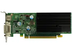 VGA 512MB NV GF 9300GE DMS59 PCI-X LP - Photo