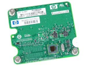 HP NC360M 1GB DUAL PORT PCI-E MEZZANINE CARD - Photo