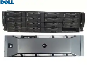 STORAGE DELL EQUALLOGIC PS6000 16xLFF DAC 2xPSU 8xiSCSI 1Gbe - Photo