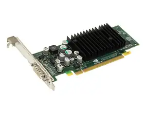 VGA 128MB NVIDIA QUADRO NVS-285 DMS-59 PCI-E - Photo