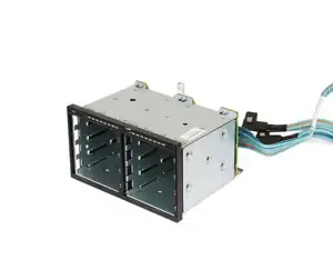 HDD CAGE HP 380/385 G8 SFF CAGE/BACKPLANE KIT - 670943-001 - Photo
