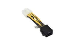 8-Pin CPU to 8-Pin PCIe 5cm Power Adapter Cable CBL-PWEX-0663 - Photo