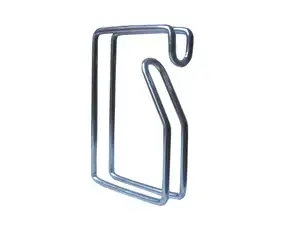 CABLE MANAGER ΝΟΝΑΜΕ 2U 1 HOOK METAL - Photo