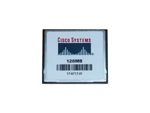 CISCO MEM3800-128CF 128MB CF FLASH MEMORY UPGRADE CISCO 3825 - Φωτογραφία