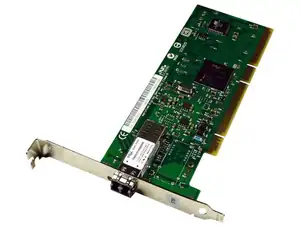 NIC 1GB INTEL 1000Base-LX SINGLE PORT PCI-X - Photo
