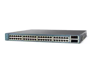 SWITCH ETH 48P 1GBE 2x10GB X2 PORTS CISCO 3560E  - Photo