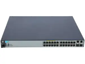 SWITCH ETH 24P 100MB 2x1GBE SFP HP PROCURVE 2620-24G POE 382W J9625A - Φωτογραφία