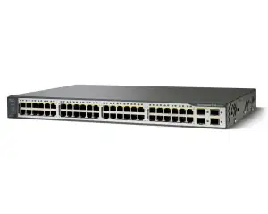 SWITCH ETH 48P 100MB 4x1GBE SFP CISCO CATALYST 3750 v2 - Photo