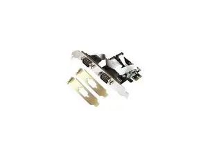 CONTROLLER DUAL-PORT SERIAL APPROX FP/LP PCI NEW - Φωτογραφία