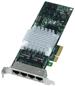 1Gb 4-Port PCIe (x4) Base-TX Ethernet Ad 5271 - Φωτογραφία