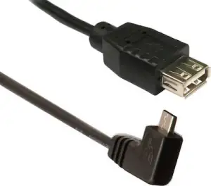 USB(M) TO USB-A(F) CABLE 0.2M - Φωτογραφία