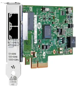 NIC ETH 1GB HP 2P 361T ADAPTER PCIE 656241-001 - Φωτογραφία