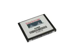 FLASH CARD CISCO MEM2800-64CF= 64MB CF FOR 2801 - Φωτογραφία