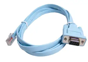 Cisco Console Management Cable RJ45 Male to DB9 Female - 6ft