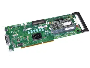 RAID CONTROLLER HP-CPQ SMART ARRAY 642 64MB/2CH/U320 PCI-X - Photo