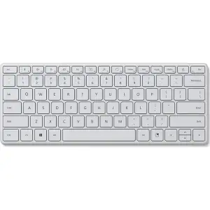 KEYBOARD MICROSOFT BLUETOOTH WHITE GR NEW - Φωτογραφία