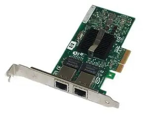 NIC SRV 1GB RJ45 2PORT ETHERNET HP NC360T PCIE - Φωτογραφία