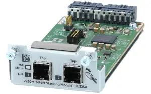 HP Aruba 2930M 2-port Stacking Module JL325A - Φωτογραφία
