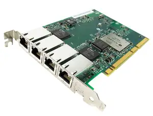 NETAPP X1047A-R5 PCI-X QUAD-PORT 1GB NIC  106-00071+A0 - Φωτογραφία