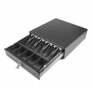 POS CASH DRAWER SCAN-IT 330H BLACK 4B8C NEW