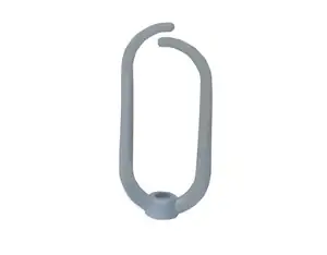 CABLE MANAGER ΝΟΝΑΜΕ 1U 1 HOOK GRAY PLASTIC - Photo