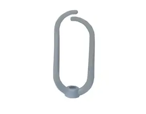 CABLE MANAGER ΝΟΝΑΜΕ 1U 1 HOOK GRAY PLASTIC - Φωτογραφία