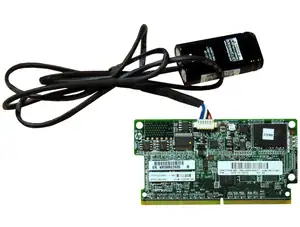 RAID CACHE MEMORY HP SMART ARRAY P420/512MB W/BATTERY &CABLE - Photo