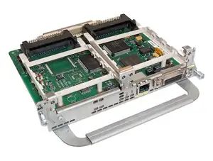 MODULE CISCO  NM-1E2W 1-PORT FAST ETHERNET NETWORK - Φωτογραφία