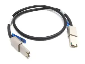 CABLE HP SFF-8088 TO SFF-8088 EXTERNAL MINI SAS 1M - Photo