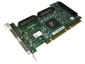 SCSI CONTROLLER ADAPTEC AHA-39160 ULTRA-3 64BIT PCI-X - Photo