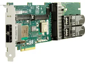 RAID CONTROLLER HP SMART ARRAY P800/512MB/BBWC/PCIE - Photo