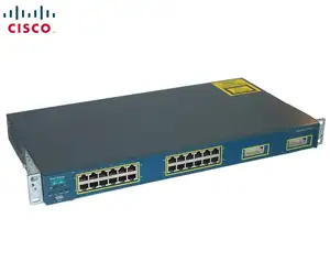 SWITCH ETH 24P 100MB 2x1GBE SFP CISCO 2950G - Φωτογραφία