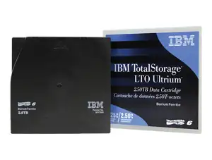 IBM Ultrium 6 Data Cartridge 00V7590 - Φωτογραφία
