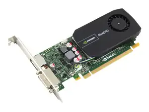 VGA 1GB NV QUADRO 600 DDR3 DVI/DISPLAY PORT PCI-EX - Φωτογραφία