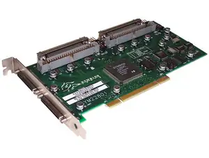 SCSI CONTROLLER LSI 22801 DUAL ULTRAW/B-SE PCI-X - Photo