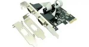 CONTROLLER DUAL-PORT SERIAL APPROX FP/LP PCI-E NEW - Φωτογραφία