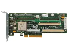 RAID CONTROLLER HP-CPQ SMART ARRAY P400 PCIE 512MB LP - Photo