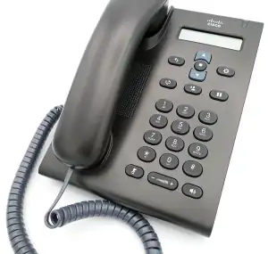 Cisco Unified SIP Phone 3905, Charcoal, Standard Handset CP-3905 - Φωτογραφία