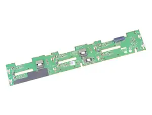 BACKPLANE DELL POWEREDGE R710 6x3.5" 0W814D - Φωτογραφία