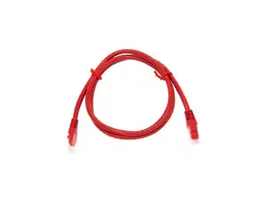 PATCH CORD UTP CABLE CAT6 1M RED - Φωτογραφία