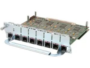 CISCO MODULE NM-8AM-V2 8 - PORT ANALOG MODEM - Φωτογραφία