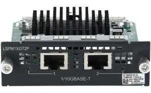 HPE FlexNetwork 5500/5120 2-port 10GBASE-T Module JG535A - Φωτογραφία